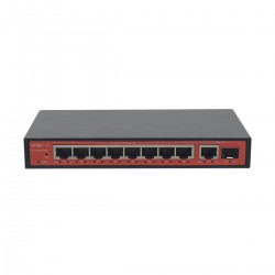 Wi-Tek WI-PCES308GF, 10 port PoE switch