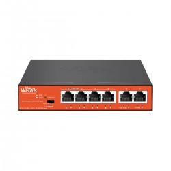 Wi-Tek WI-PS205 V4, 6 port PoE switch