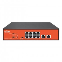 Wi-Tek WI-PS210G V4, 10 port PoE switch