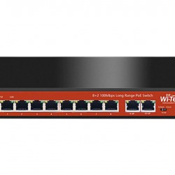 Wi-Tek WI-PS210H, 10 port PoE switch