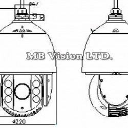 Hikvision DS-2AE5232TI-A(E), 2MP TurboHD PTZ camera