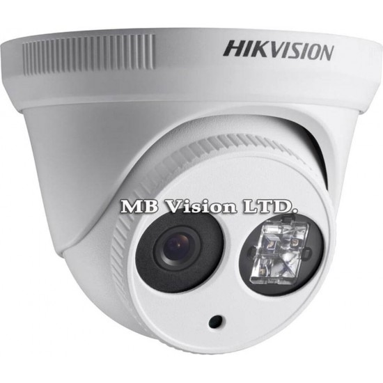 1.3Mpix outdoor, mini dome IP camera Hikvision, fixed lens 4mm, IR up to 30m - DS-2CD2312-I
