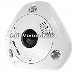 3MP Fisheye IP camera Hikvision DS-2CD6332FWD-I, IR 10m