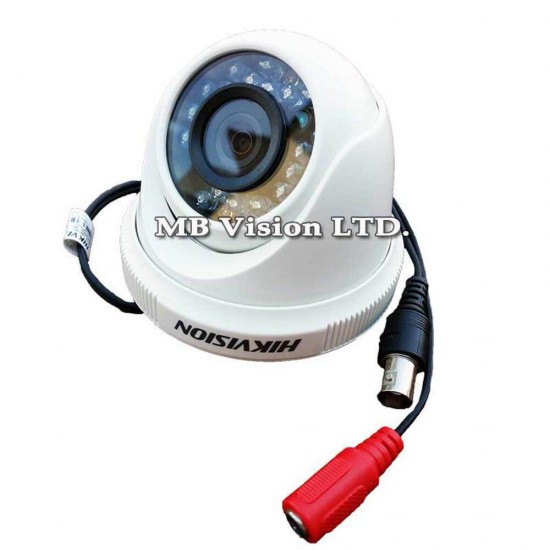 Turbo HD Hikvision, HD-TVI indoor dome camera Hikvision, IR up to 20m - DS-2CE56D1T-IR