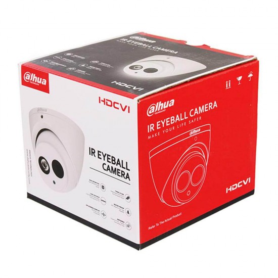 5MP camera Dahua HAC-HDW1500TMQ-A-0280B, 2.8mm, IR 60m