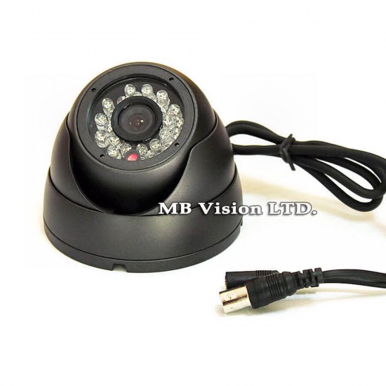 Vandalproof dome camera with 800TVL, IR up to 20m - AVS-W4203