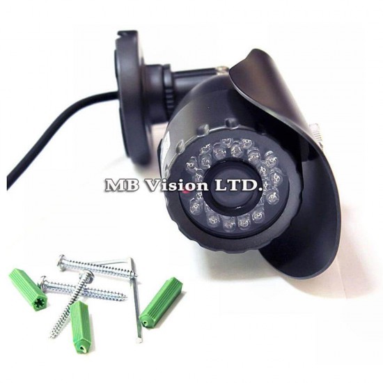 8 bullet, waterproof cameras DVR kit with high resolution 800TVL, 960H