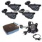 4 bullet, waterproof cameras DVR kit