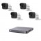 5MP TurboHD DVR kit Hikvision with 4 cameras